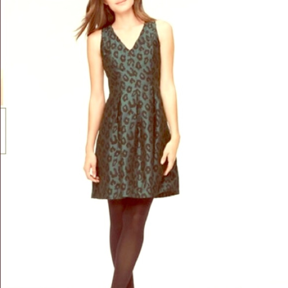 EUC Ann Taylor LOFT Emerald Green Formal Dress